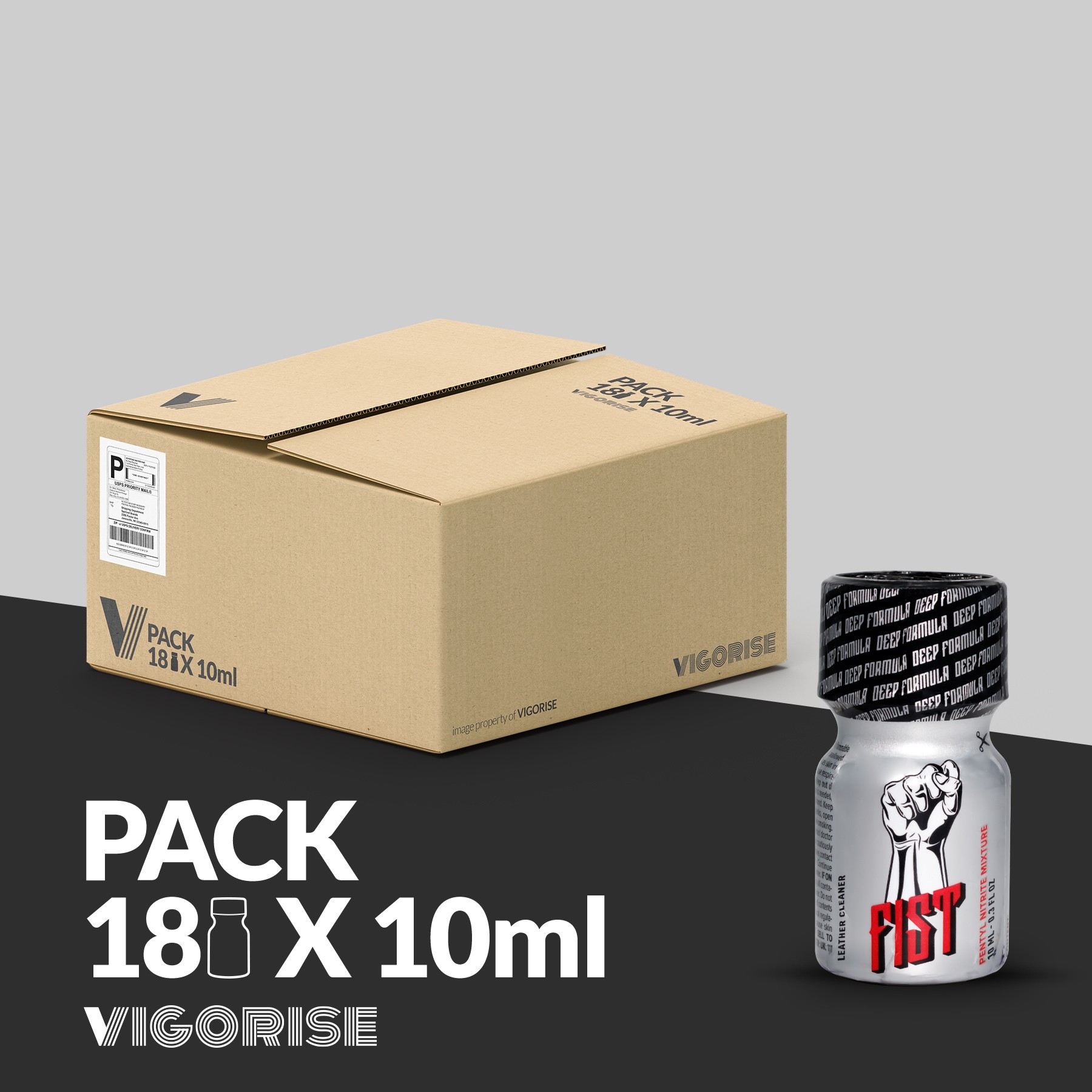 PACK CON 18 FIST DEEP FORMULA 10ML