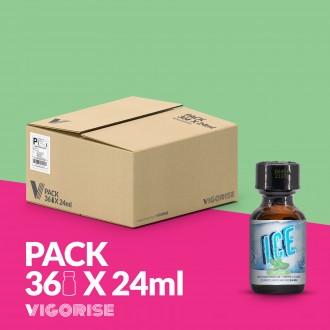 PACK WITH 18 ICE MINT FLAVOR POPPER 24ML