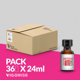 CONFEZIONE DA 18 AMSTERDAM IL NUOVO POPPER 24ML