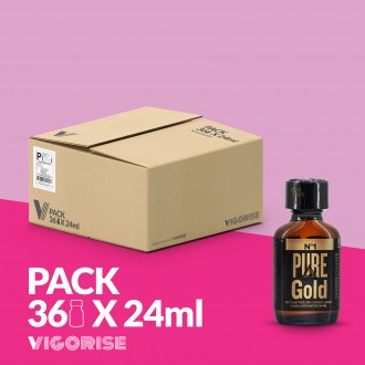 PACK CON 18 PURE GOLD POPPER 24ML