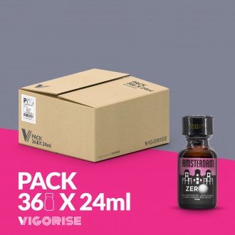 PACK COM 18 AMSTERDAM ZERO POPPER 24ML